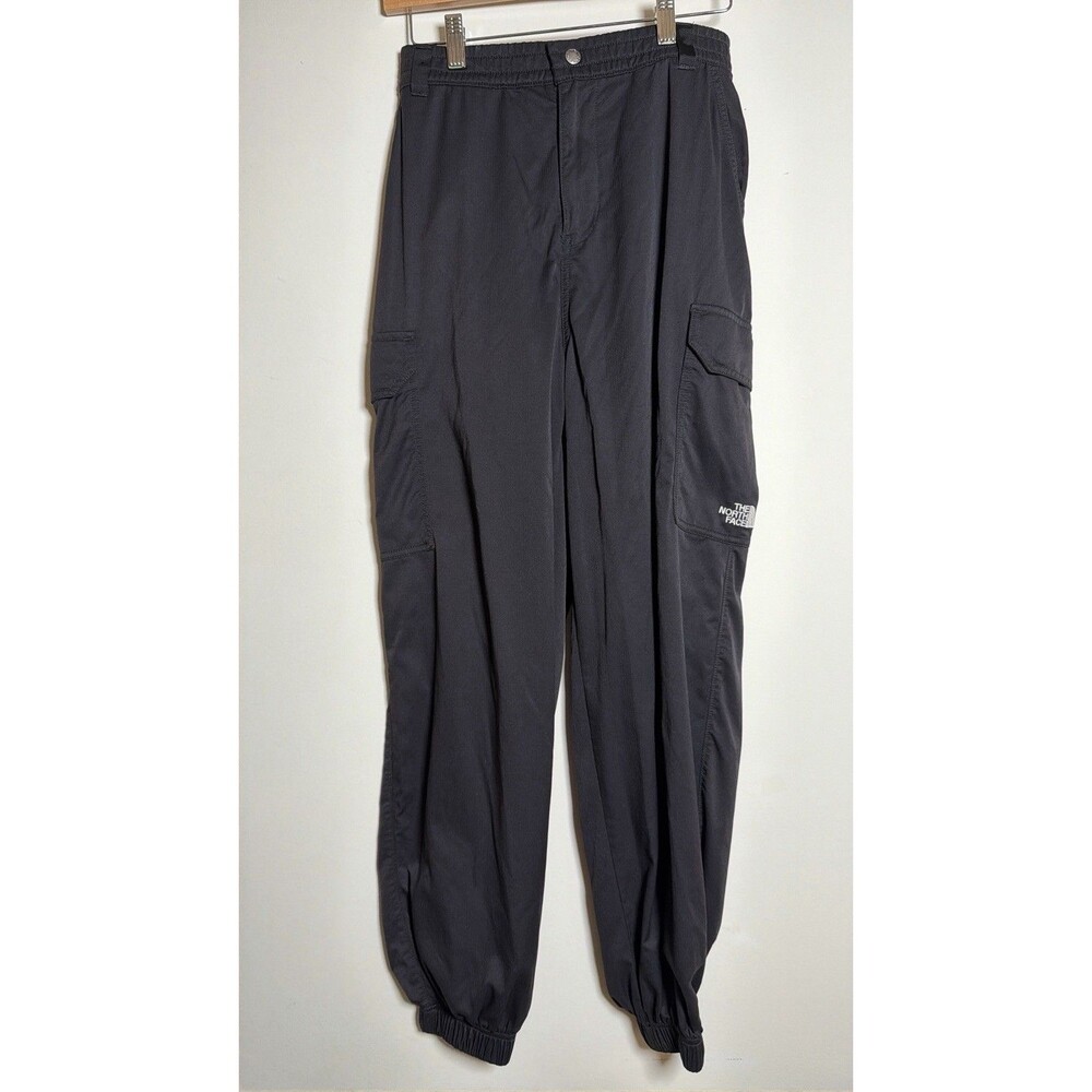 The North Face Karakash Cargo Pants Womens 6 Black Joggers Fits Small Tag 8